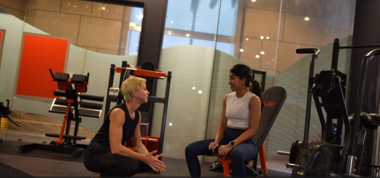 Ashley With Maria 3 | Best Personal Training Fitness Gym Singapore | Surge PT: Strength & Results