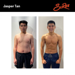 Jasper Client transformation 768x768 1 | Best Personal Training Fitness Gym Singapore | Surge PT: Strength & Results