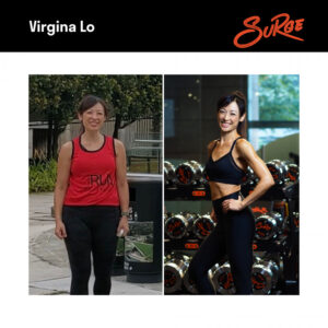 virginia Client transformation 768x768 1 | Best Personal Training Fitness Gym Singapore | Surge PT: Strength & Results