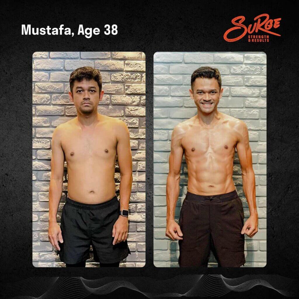 MUSTAFA 6 | Best Personal Training Fitness Gym Singapore | Surge PT: Strength & Results