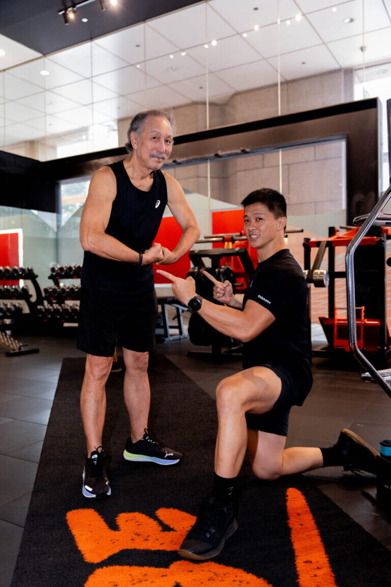 Singapore Personal Training for elderly Longevity & Life Lasting Results