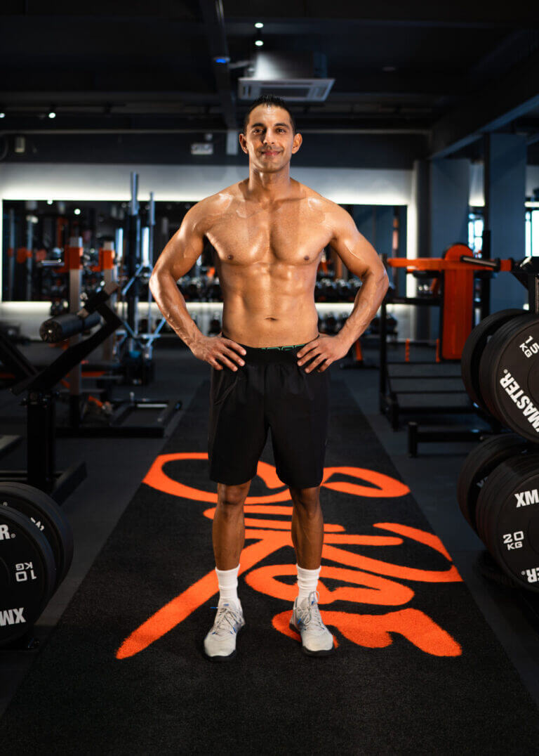 Singapore Male Personal Training Client in Surge Personal Training Gym