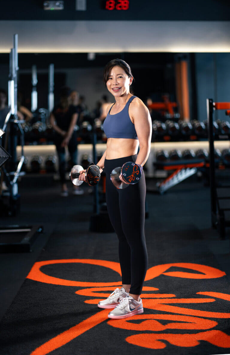 Personal Training Client Charmaine in Singapore Surge Gym