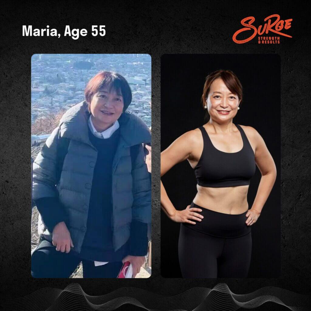 Maria Personal Training Transformation