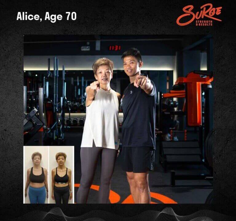 Alice 768x768 1 | Best Personal Training Fitness Gym Singapore | Surge PT: Strength & Results
