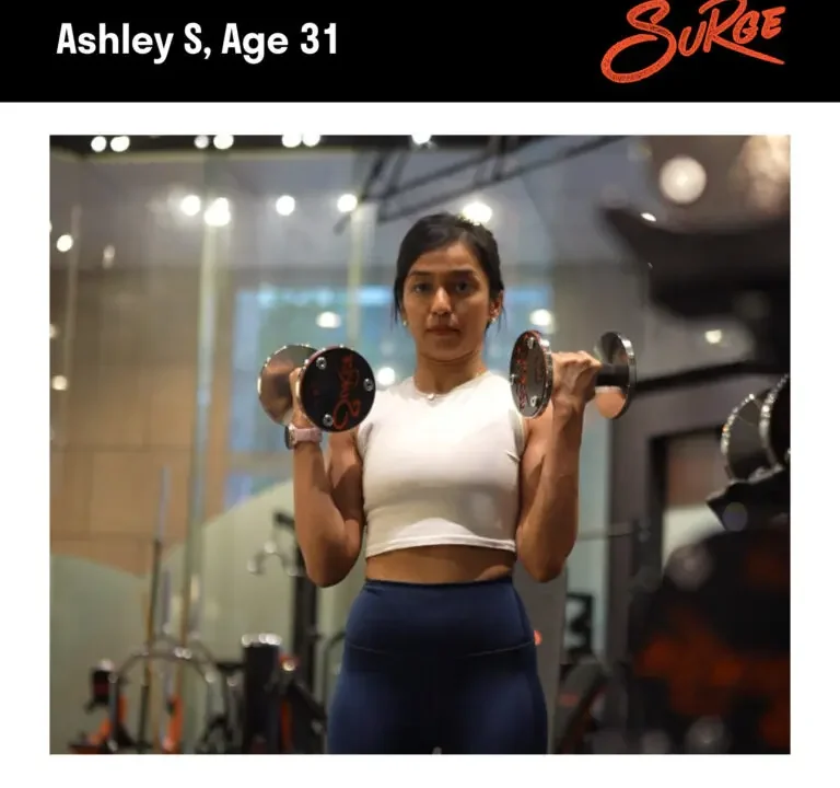 Ashley S | Best Personal Trainer Fitness Gym In Singapore | Surge PT: Strength & Results Client transformation 1 768x768.jpg 1 | Best Personal Training Fitness Gym Singapore | Surge PT: Strength & Results
