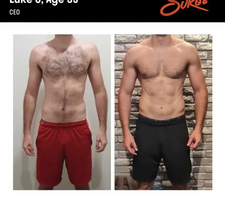 Client transformation 768x768.jpg | Best Personal Training Fitness Gym Singapore | Surge PT: Strength & Results
