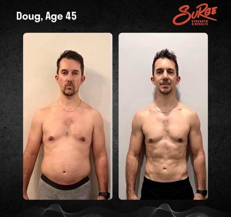 Doug | Best Personal Trainer Fitness Gym In Singapore | Surge PT: Strength & Results Doug Transformation 768x768 1 | Best Personal Training Fitness Gym Singapore | Surge PT: Strength & Results