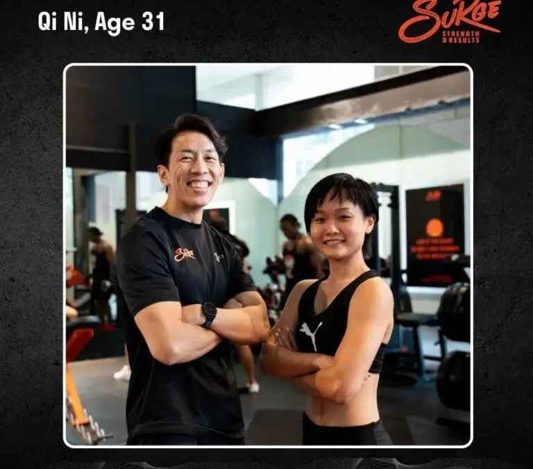 Qi Ni 2 768x768.jpg | Best Personal Training Fitness Gym Singapore | Surge PT: Strength & Results