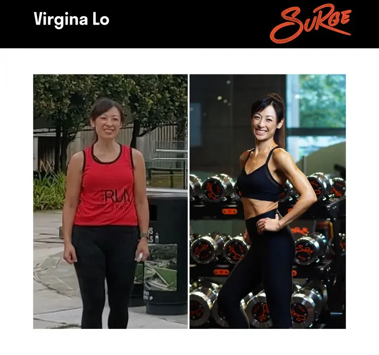 VIRGINIA LO | Best Personal Trainer Fitness Gym In Singapore | Surge PT: Strength & Results virginia Client transformation 768x768 1.jpg | Best Personal Training Fitness Gym Singapore | Surge PT: Strength & Results